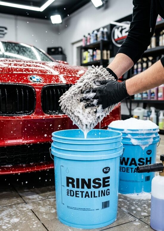 WIADRO DETAILINGOWE RINSE K2