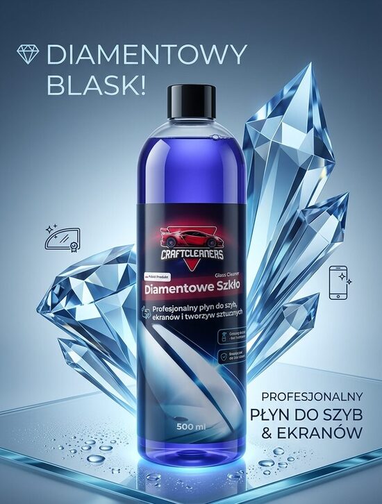 CRAFTCLEANERS DIAMENTOWE SZKŁO 500 ML